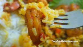 Curried Shrimp with Vegetable Rice