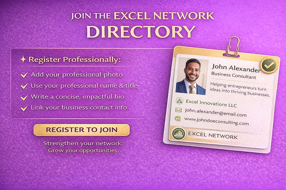 The Excel Project Registration