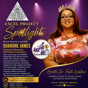 Sharone James Community Spotlight on Financial Literacy and Business Education
