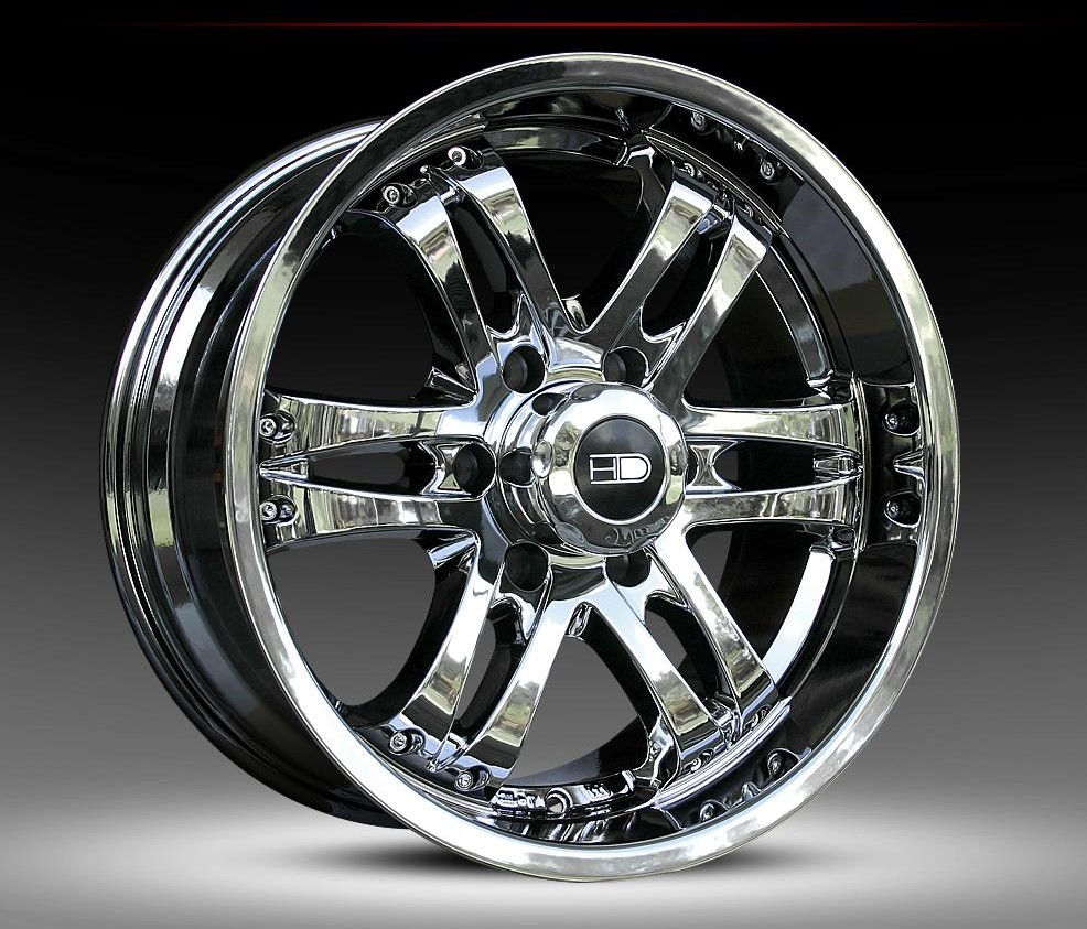 HD Wheel, HPD Design 20 Inch Rim BLACKWOOD SUV Chrome, buyatdiy.com noggoo.com
