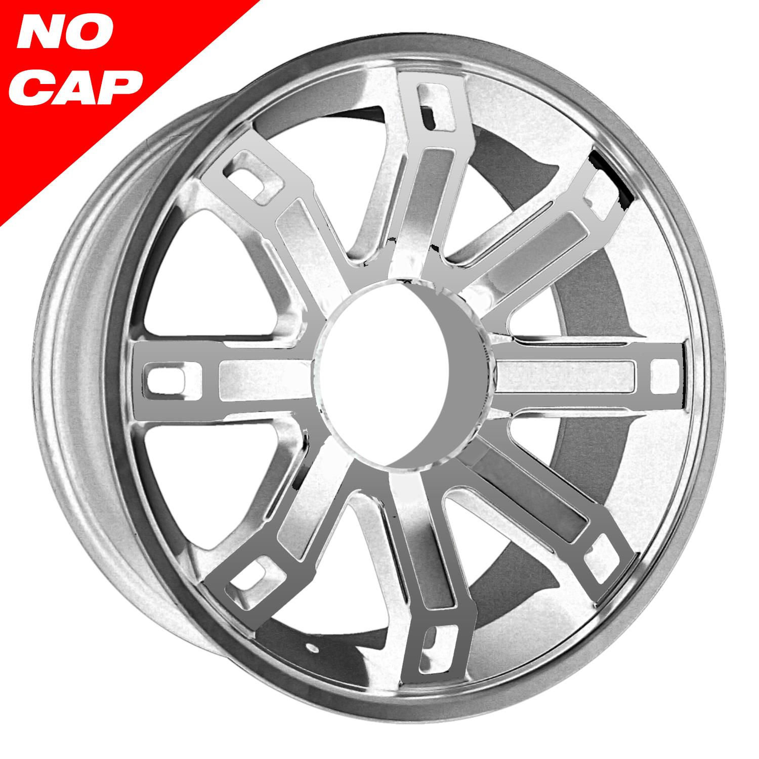 HD WHEELS HOLLOW POINT CHROME NO CAPS