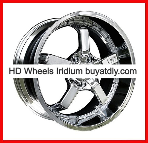 HD Wheels CD20 Polished, Chrome/Iridium, HPD Design | Buy At Diy