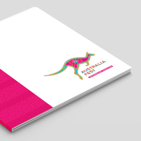 australia fest brochure cover