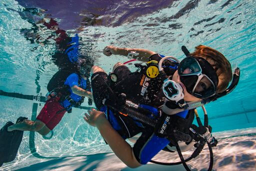 PADI course children in Nusa Penida