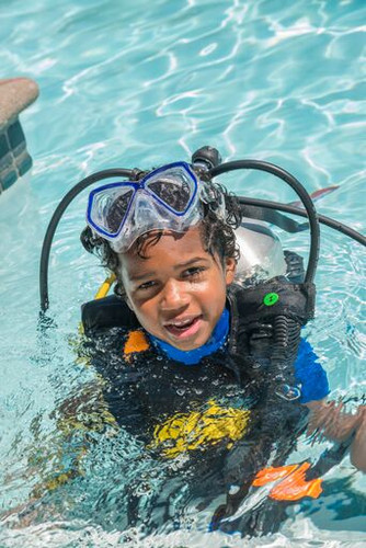 Scuba diving for kids in Bali