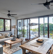 Living room villa Pesona in Nusa Penida