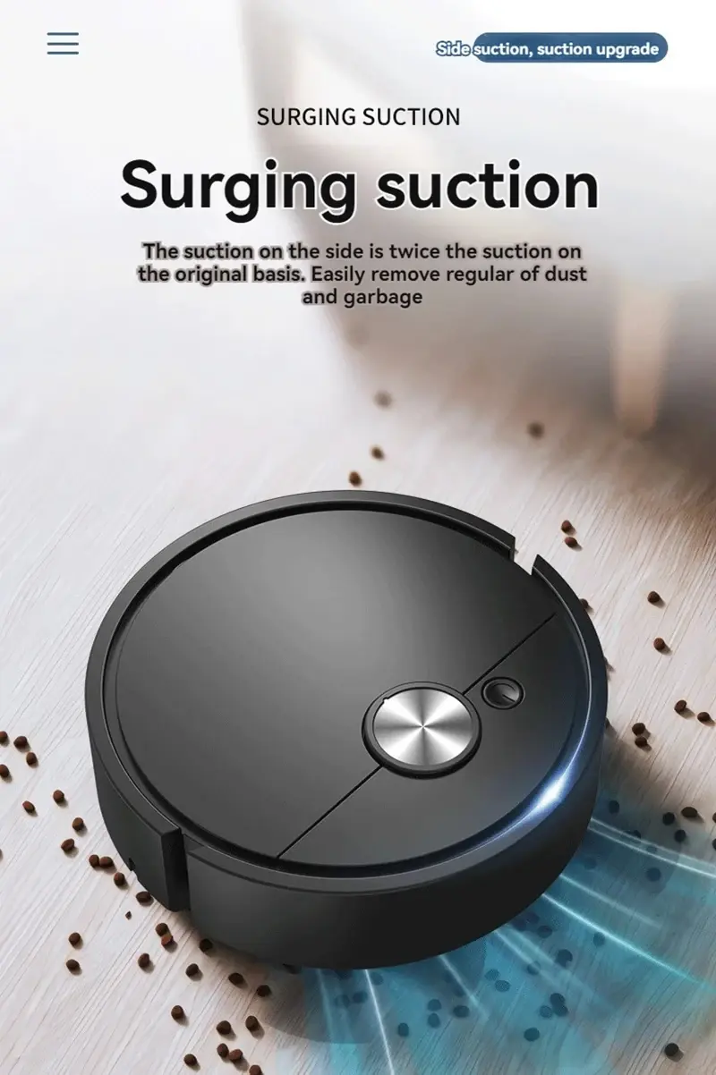 Miniatura: Smart Vacuum Cleaning Robot Mini Mopping Suction And Sweeping Integrated Fully A