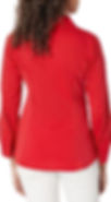 Thumbnail: Button Down Top with Ribbed Knit Inserts for a Comfortable Fit
