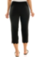Thumbnail: Zac & Rachel Women's New Millennium Flattering Pull-on Pants With Scallop Ankle