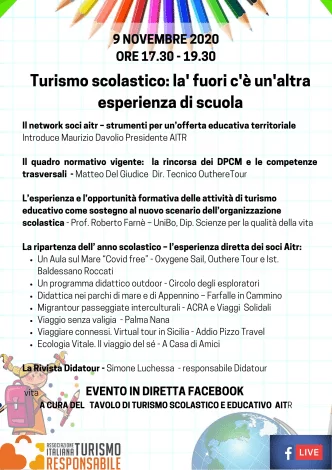 Volantino Turismo Scolastico