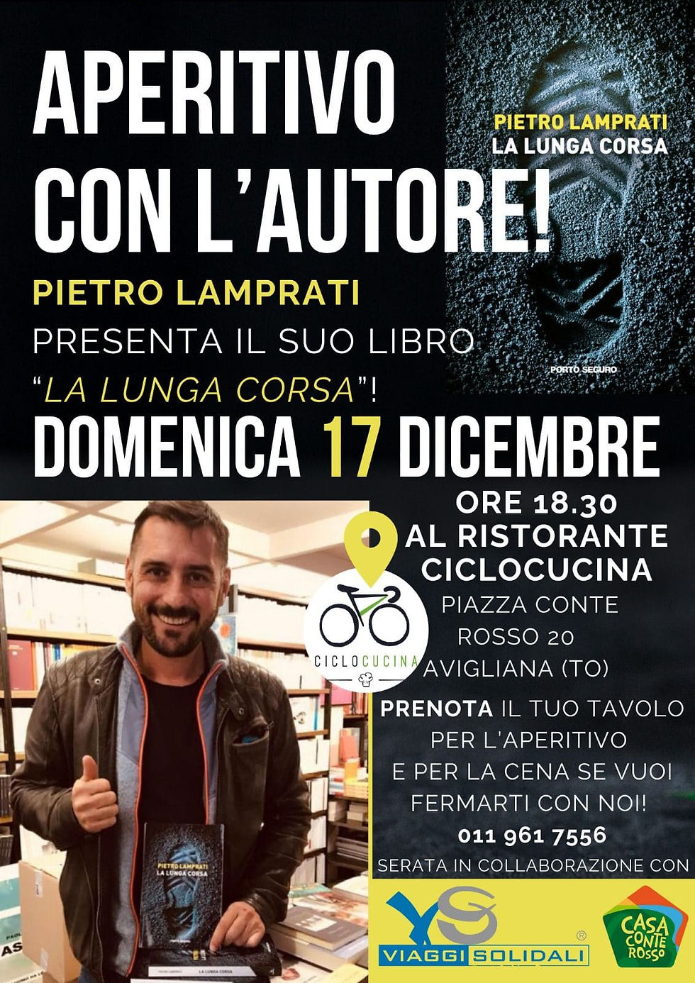 Aperitivo con l'Autore Pietro Lamprati
