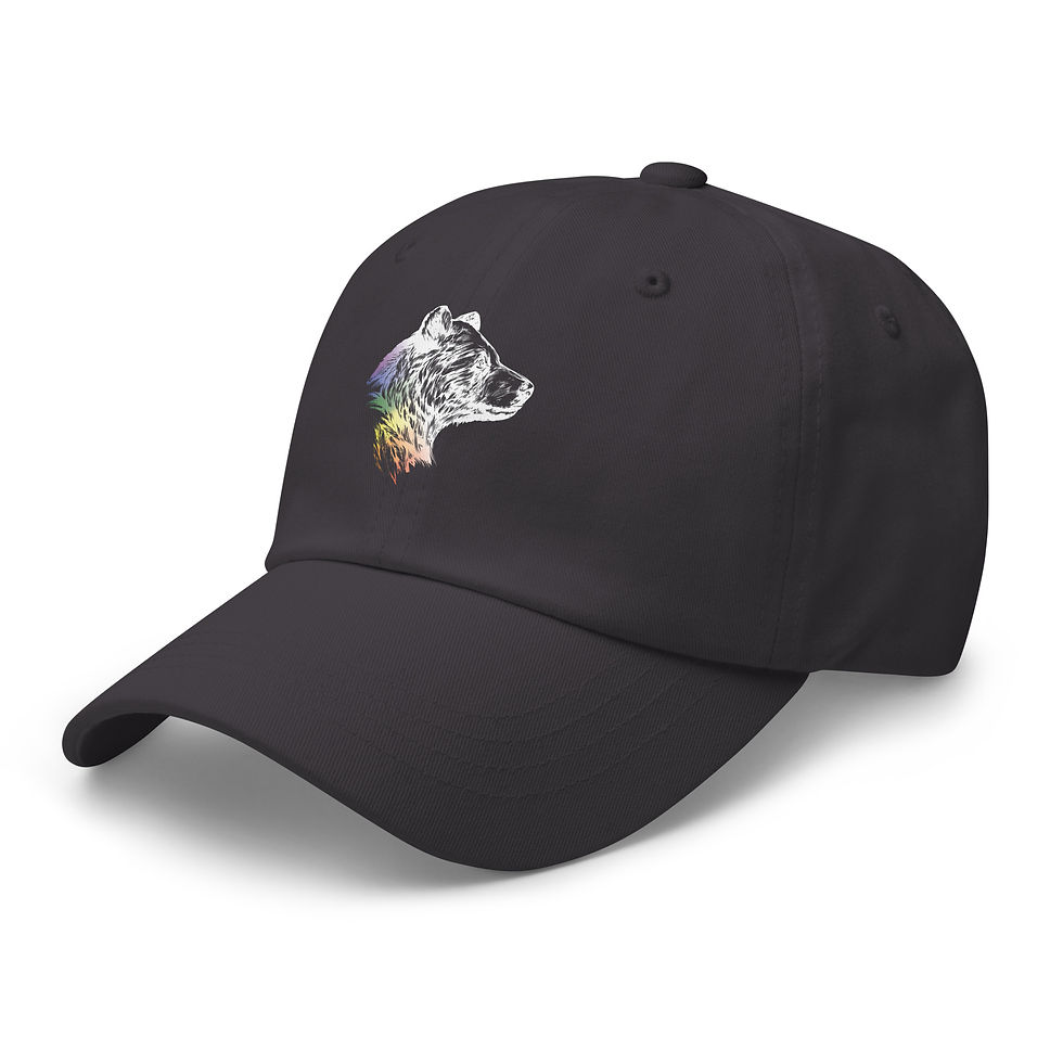 Thumbnail: Large Bear Pride Dad Hat