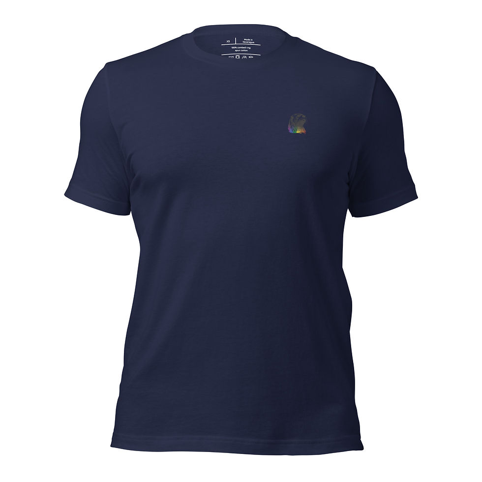 Thumbnail: Dark Small Otter Pride T-Shirt - Neutral FIt