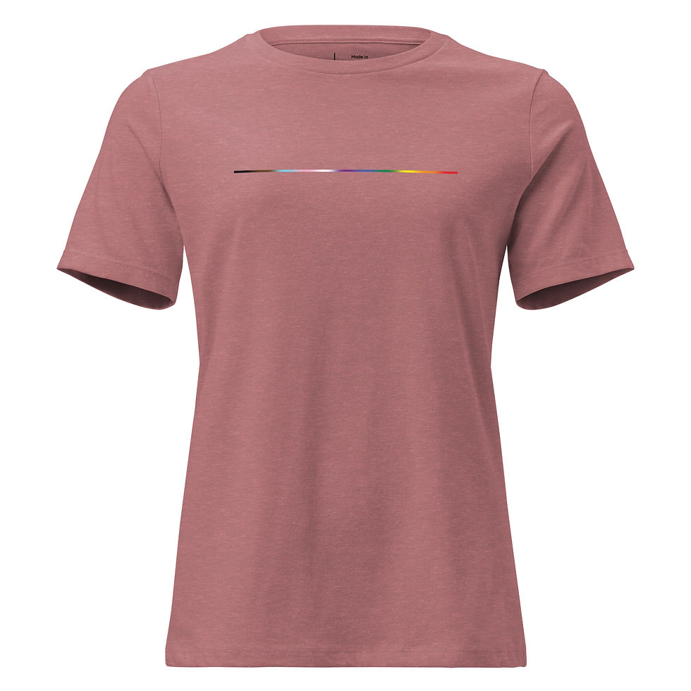 Thumbnail: Pride Line T-Shirt - Curvy Fit
