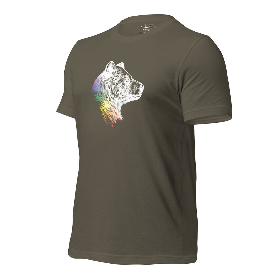 Thumbnail: Large Bear Pride T-Shirt - Neutral FIt