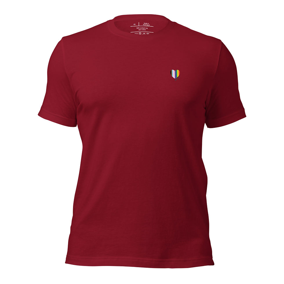 Thumbnail: Ally Heart T-Shirt - Neutral Fit