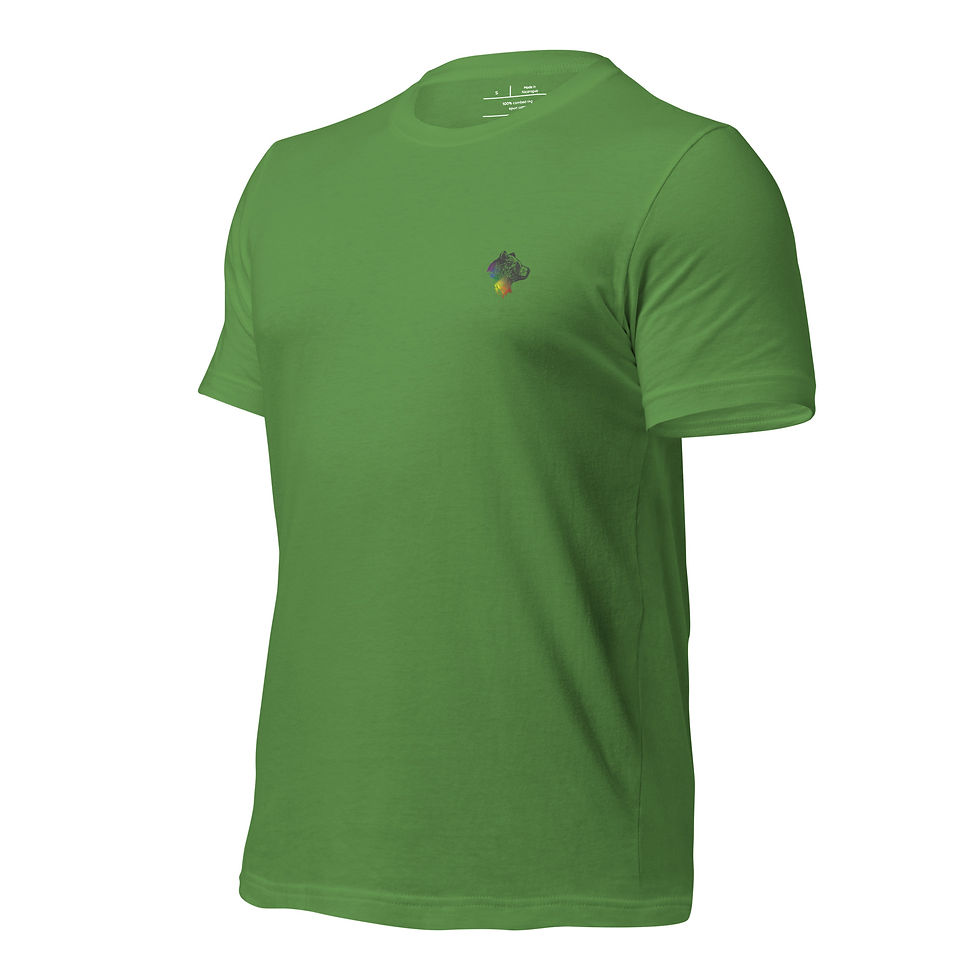 Thumbnail: Dark Small Bear Pride T-Shirt - Neutral FIt
