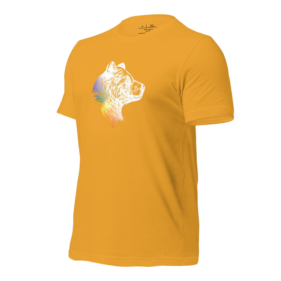 Thumbnail: Large Bear Pride T-Shirt - Neutral FIt