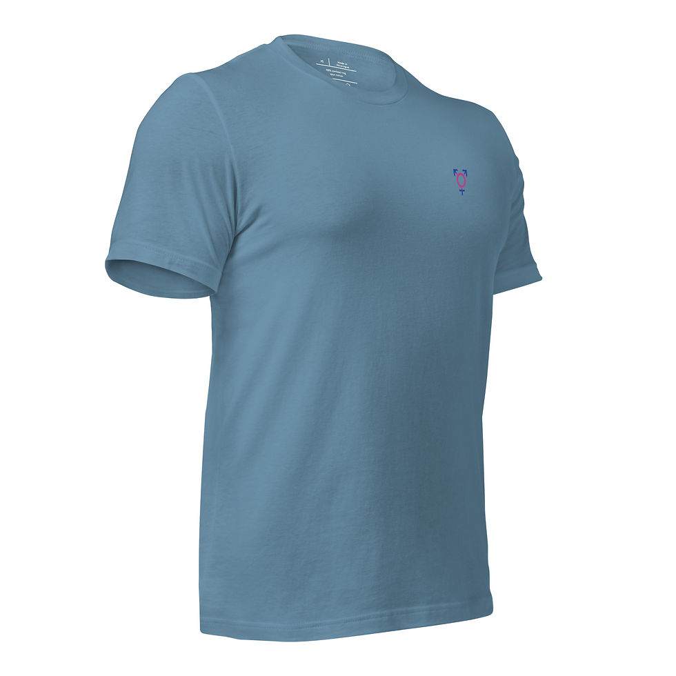 Thumbnail: Bisexual Color Symbol T-Shirt - Neutral Fit