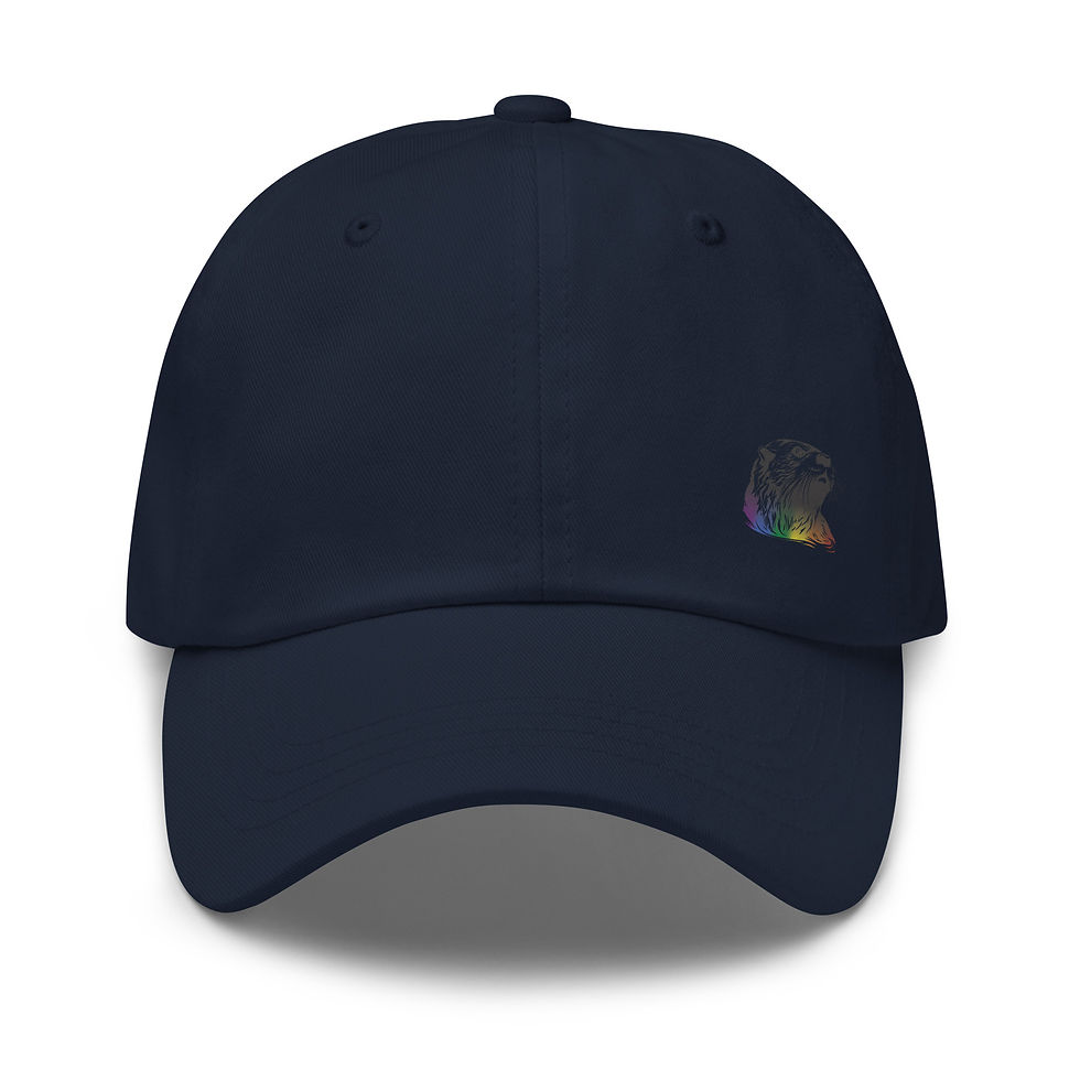 Thumbnail: Dark Small Otter Pride Dad Hat