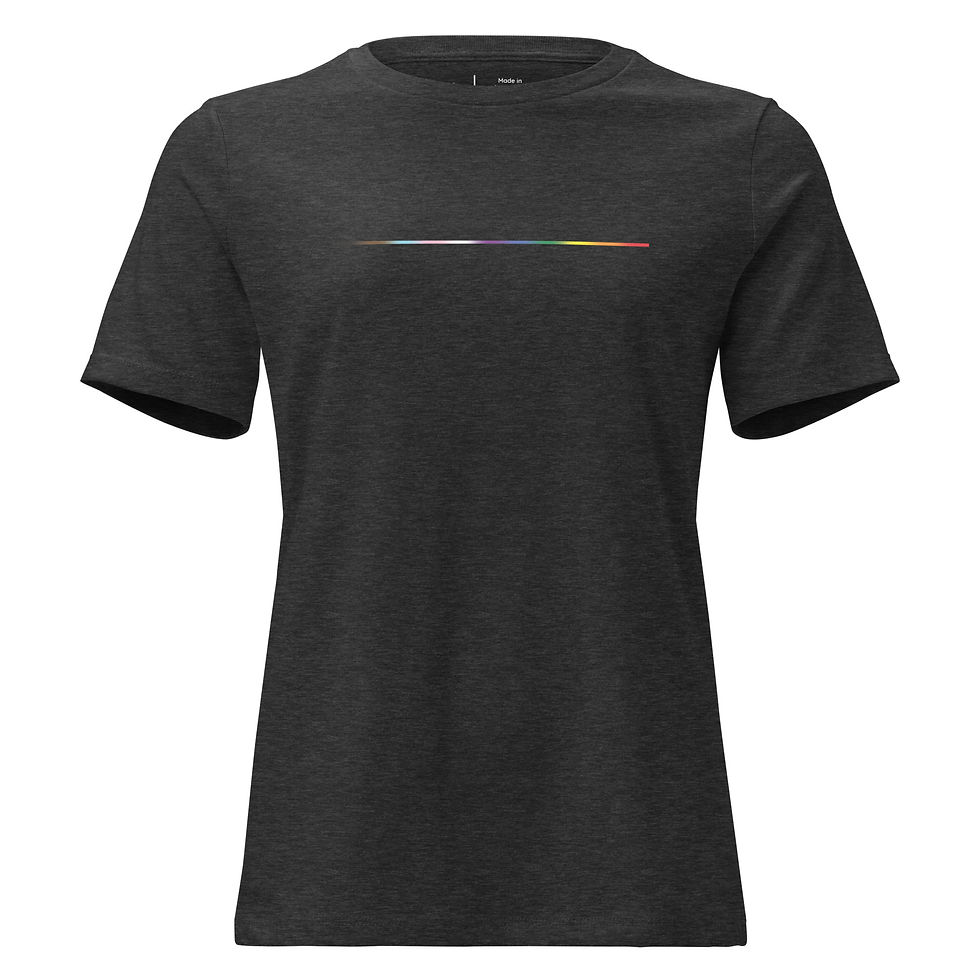 Thumbnail: Pride Line T-Shirt - Curvy Fit