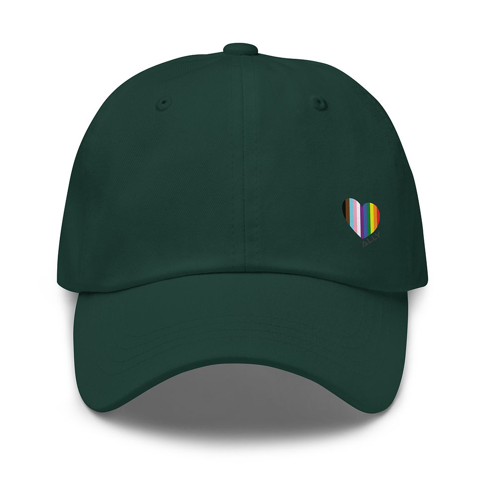 Thumbnail: Ally Heart Dad Hat