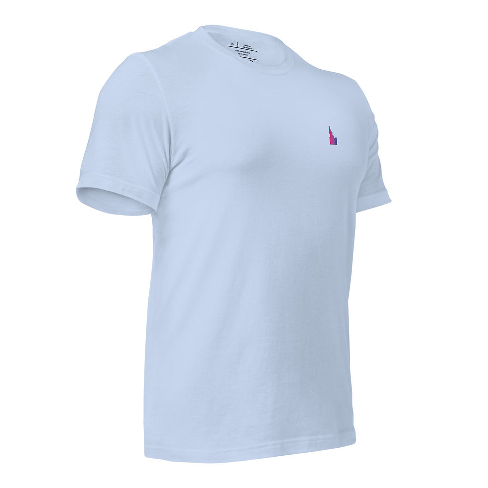 Thumbnail: Bisexual Colored Idaho T-Shirt - Neutral Fit
