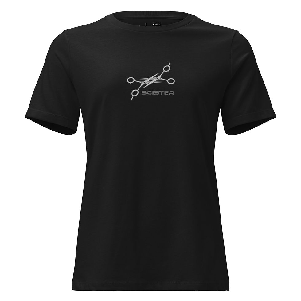 Thumbnail: Scissor Scister T-Shirt - Curvy Fit