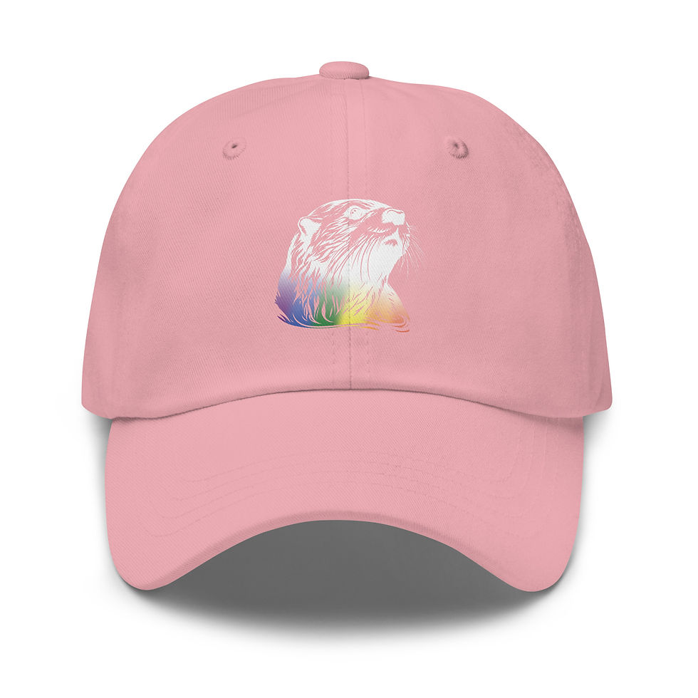 Thumbnail: Large Otter Pride Dad Hat