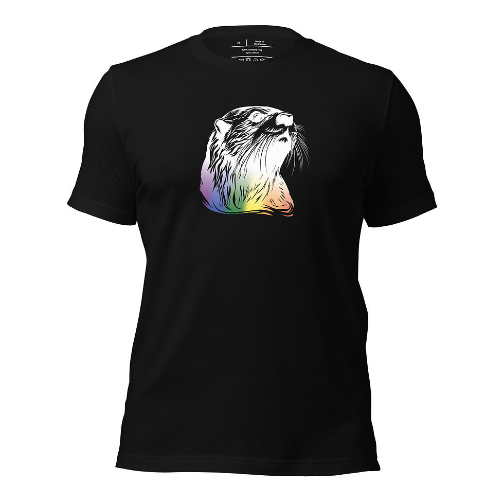 Thumbnail: Large Otter Pride T-Shirt - Neutral FIt