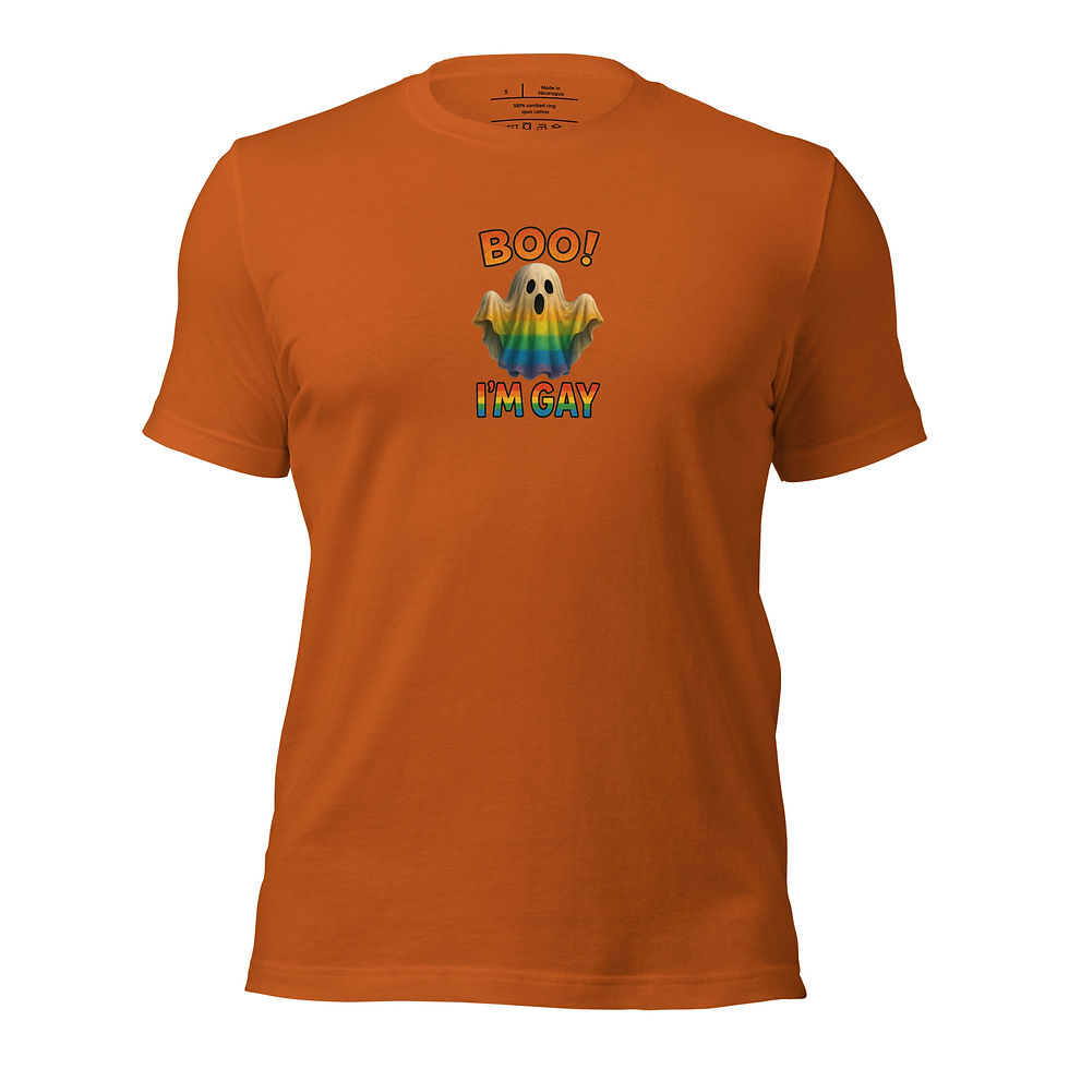 Thumbnail: Boo! I'm Gay! T-Shirt - Neutral Fit