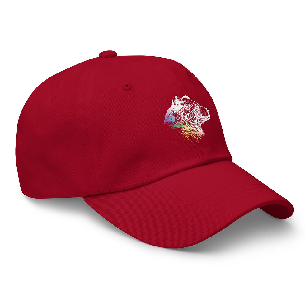 Thumbnail: Large Bear Pride Dad Hat
