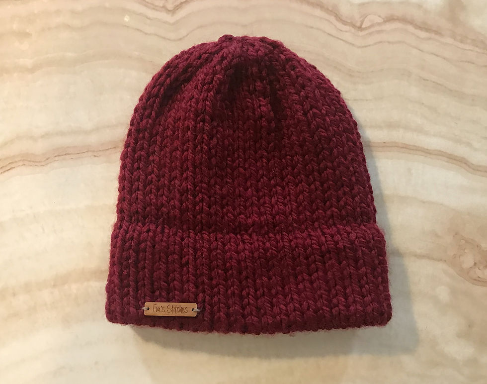 Thumbnail: Avery Beanie-Burgundy