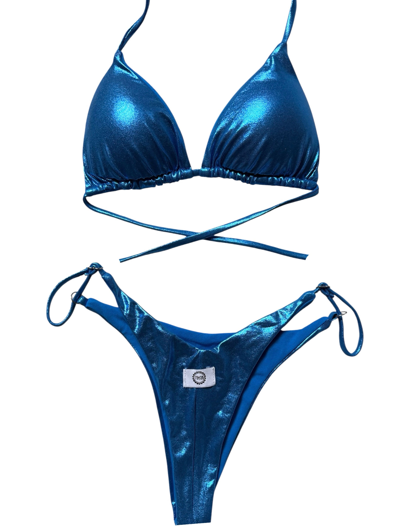Mya Lurex Blu