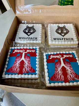 Wolfpack branded cookies