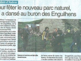 En dansant la bourrée!!!