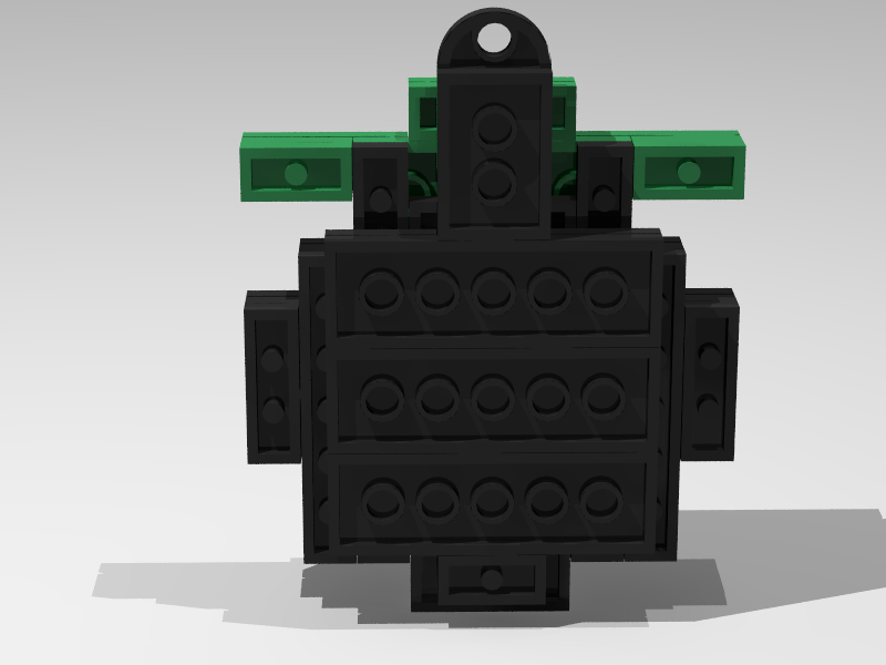 Thumbnail: The child pixel keychain