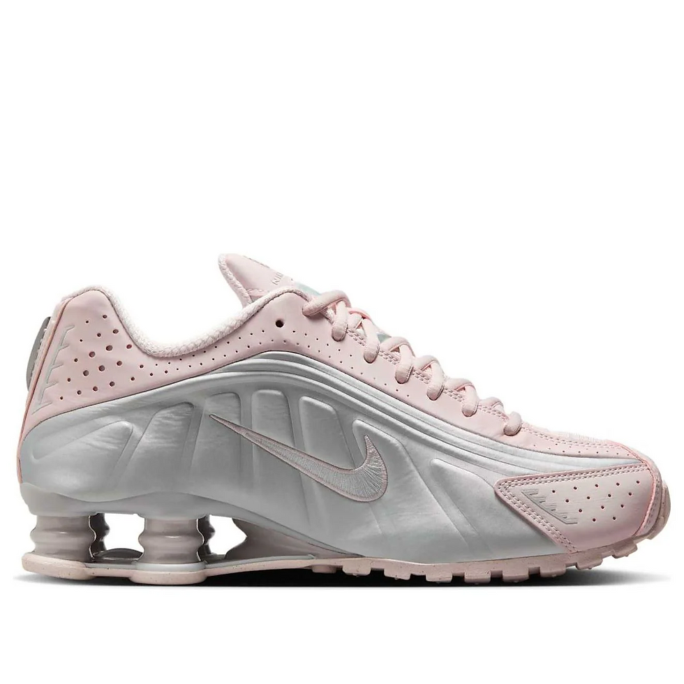 Thumbnail: Nike Shox R4 'Barely Rose Metallic Platinum'