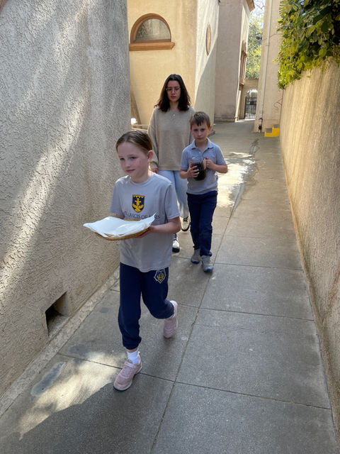 The Last Supper Re-enactment