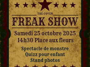 HALLOWEEN A DOLE 2025 - FREAK SHOW