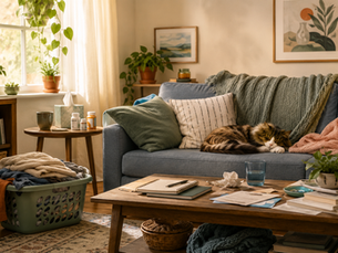Why Your House Gets Messier When Life Gets Hard