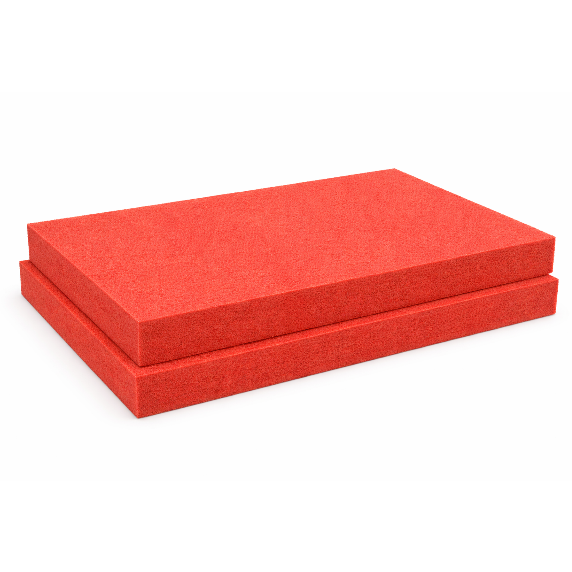 Filterschuim 100x50x10 cm - Filtermateriaal - fijn rood