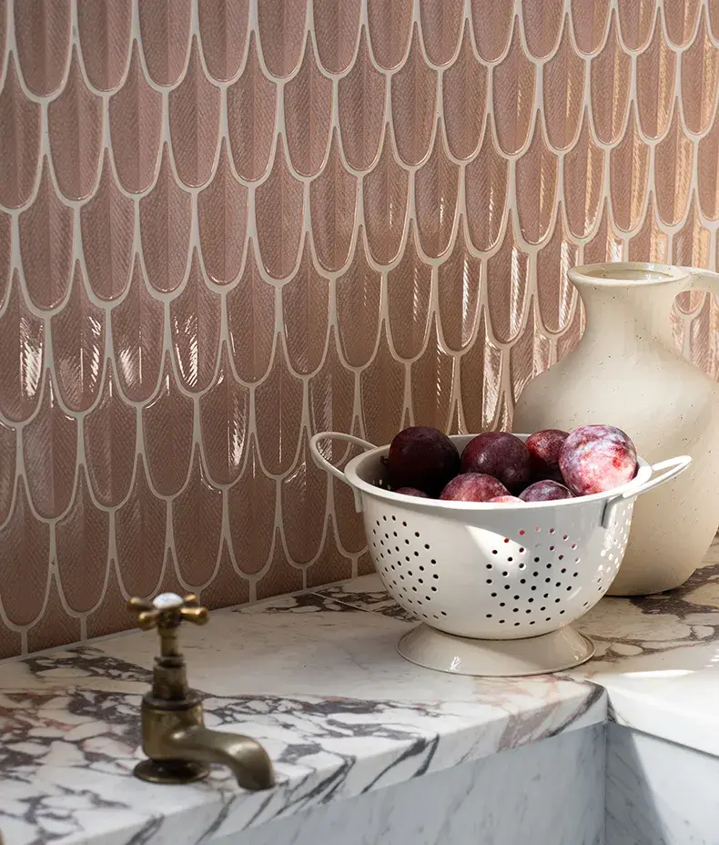 Ca Pietra - 30x30.5cm Preen Mosaic Blush