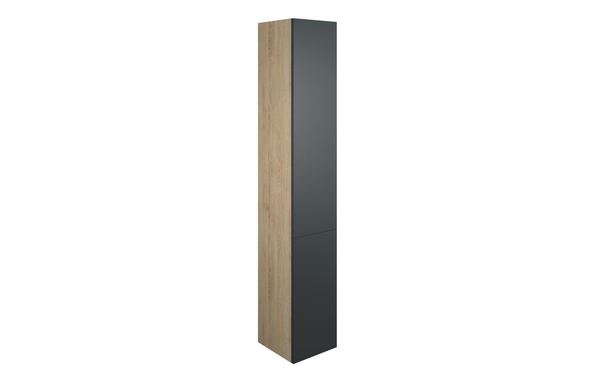 Clarity 300mm Tall Unit - Matt Graphite Grey (Oak Cab)