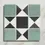 Thumbnail: Ca Pietra - 28x28cm Porcelain Finchley Pattern Forest Green