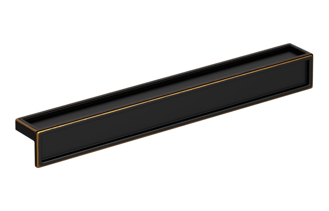 177mm L-Shape Handle - Brushed Bronze