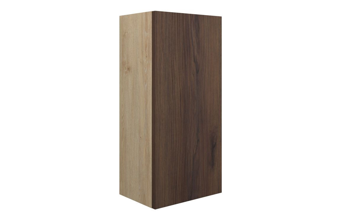 Clarity 300mm Slim Base Unit - Warm Walnut (Oak Cab)