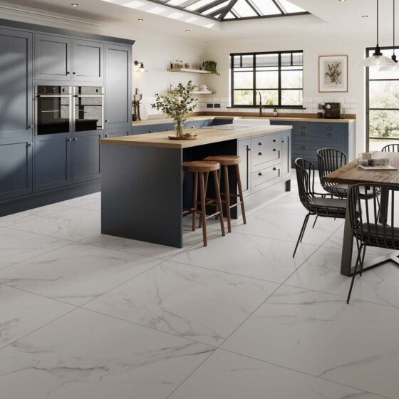 Verona - 995x995mm Sanford White Matt Porcelain W&F