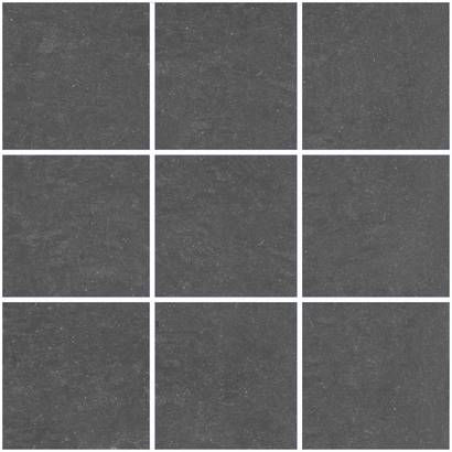 Rak Ceramics - 30x30cm Dark Anthracite Unpolished Mosaic - AM-GPD-55UP10/10