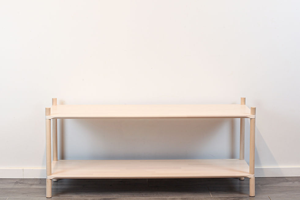 Miniatiūra: Montessori lentyna, 2 lygių